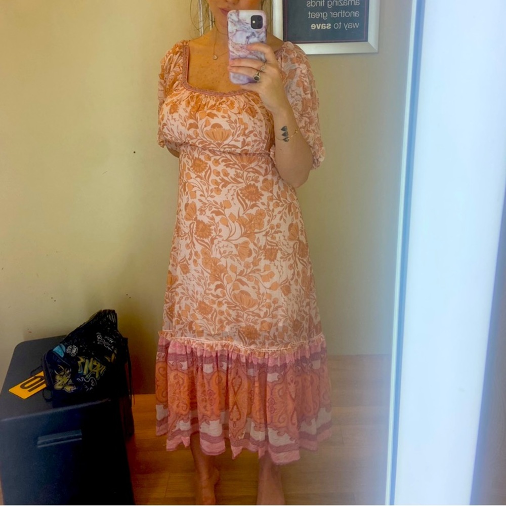 Bohemian maxi dress